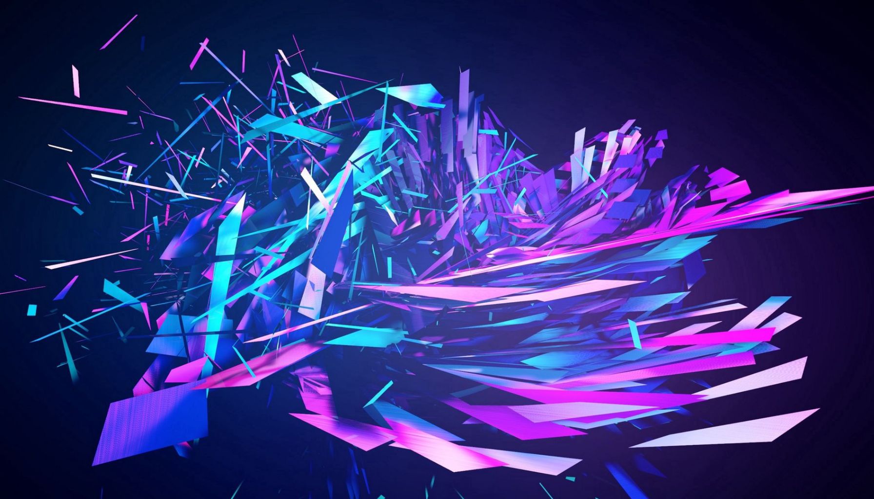 Effet graphique réalisé par un motion designer